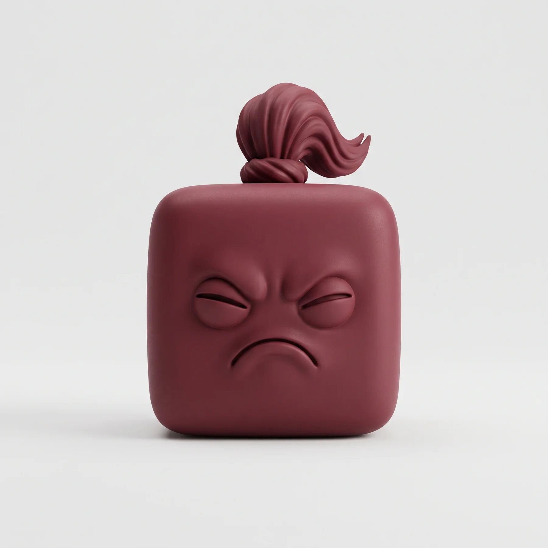 Kubix #999 Burgundy Sitting